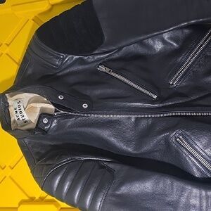 ACNE STUDIOS Oliver Leather Jacket